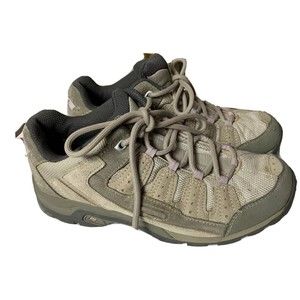 Columbia PIMA Omni-Grip Hiking Shoes Sneakers Womens 6.5 B Active Tan BL3199-103
